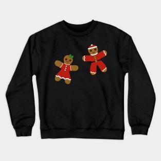 Gingerbread man and woman Crewneck Sweatshirt